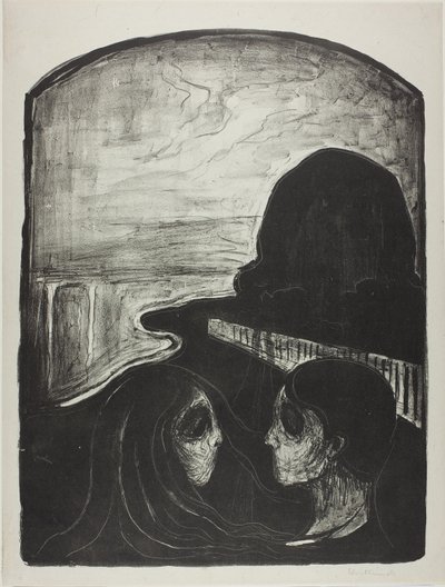 アトラクションⅠ 作： Edvard Munch