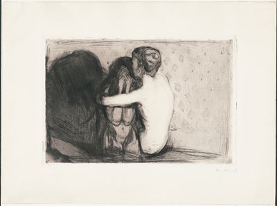 慰め 作： Edvard Munch