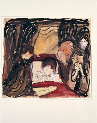 フィーバー 作： Edvard Munch