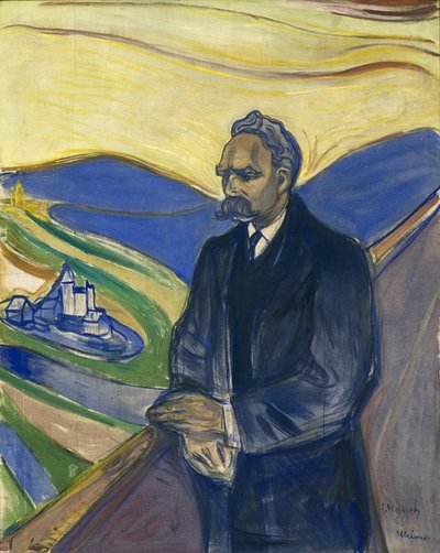 フリードリヒ・ニーチェ 作： Edvard Munch
