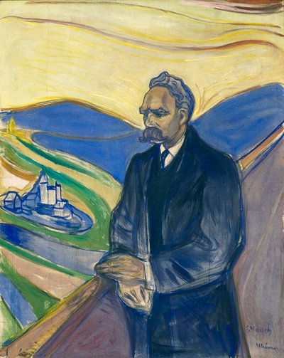 フリードリヒ・ニーチェ 作： Edvard Munch