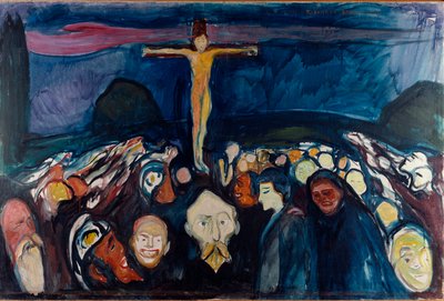 ゴルゴダの絵 エドヴァルド・ムンク（1863-1944）1900年（油彩・キャンバス 作： Edvard Munch