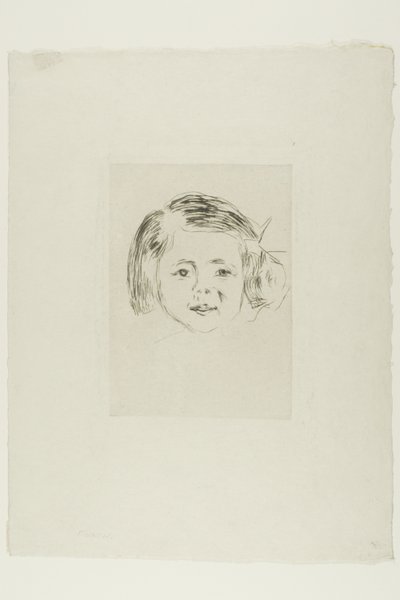 ハーバート・エッシェの娘 作： Edvard Munch