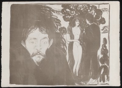 嫉妬 作： Edvard Munch