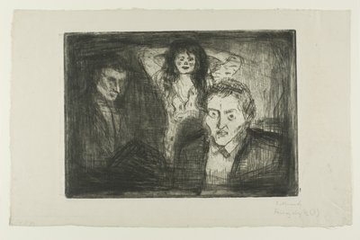 嫉妬 作： Edvard Munch