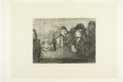 クリスチャニア・ボヘミア人1世 作： Edvard Munch
