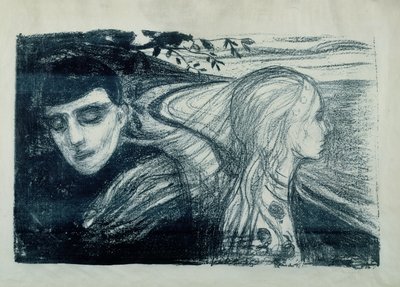 ロロソン」-「分離」。 作： Edvard Munch