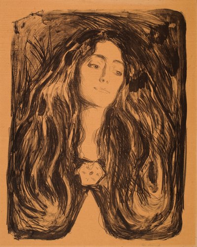 マドンナ 作： Edvard Munch
