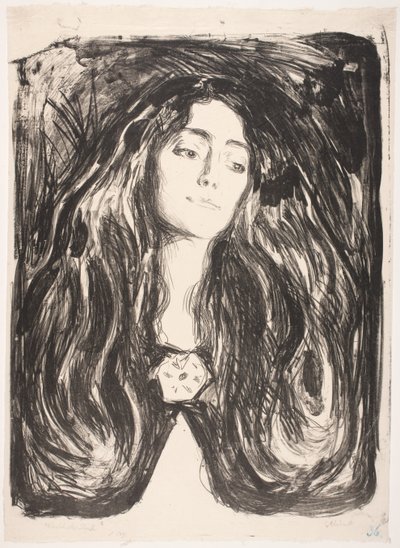 マドンナ 作： Edvard Munch