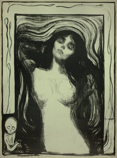 マドンナ 作： Edvard Munch