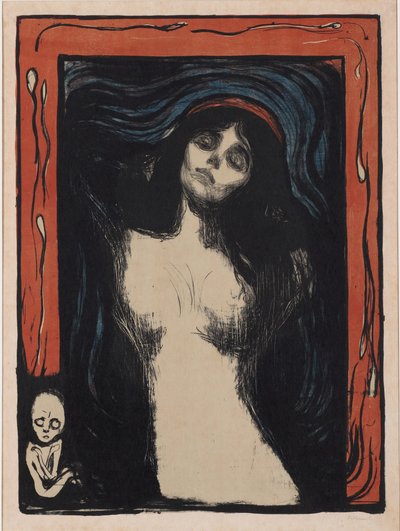 マドンナ 作： Edvard Munch