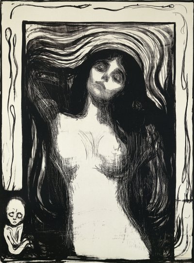 マドンナ 作： Edvard Munch