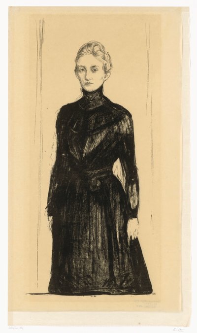 マリー・リンデ 作： Edvard Munch
