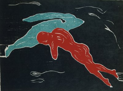 スペースでのミーティング 作： Edvard Munch