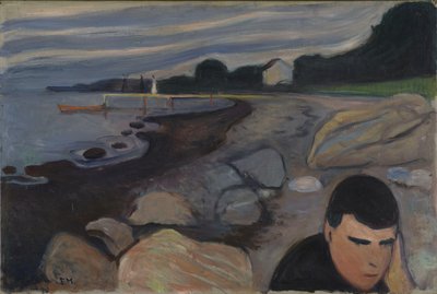 メランコリー 作： Edvard Munch