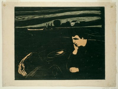 メランコリーⅢ 作： Edvard Munch