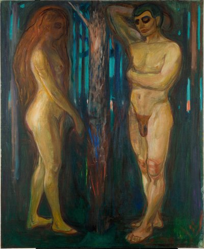 メタボリズム par Munch, Edvard (1863-1944).キャンバスに油彩、サイズ：175x143 作： Edvard Munch