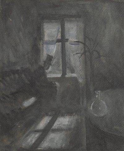 サンクラウドの夜、1892 作： Edvard Munch
