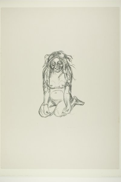 オメガ・ウィーピング 作： Edvard Munch