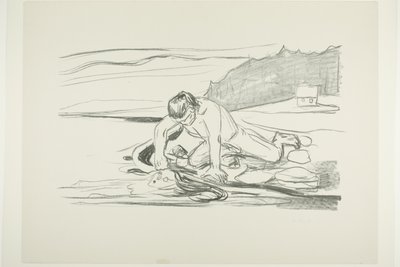 オメガの死 作： Edvard Munch