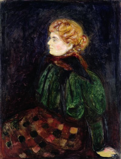 マクシミリアンハーデン夫人の肖像 作： Edvard Munch