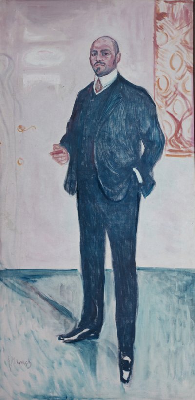 ワルテル・ラテナウ教授 作： Edvard Munch