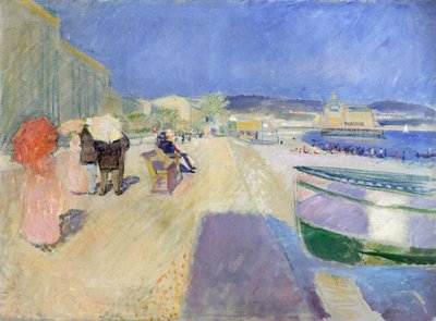 プロムナード デ ザングレ 作： Edvard Munch