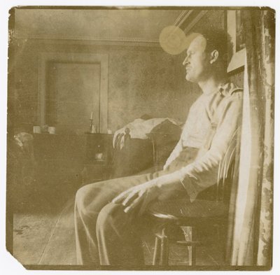 大陸のどこかでの自画像I 作： Edvard Munch
