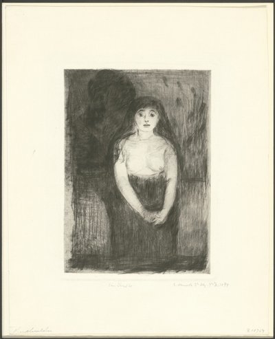 モデルの検討 作： Edvard Munch