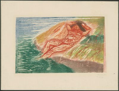 日光浴Ⅰ 作： Edvard Munch