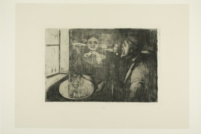 面と向かって 作： Edvard Munch