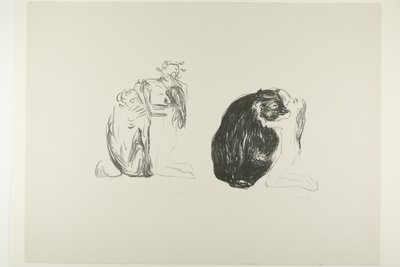 アルファとオメガのクマ 作： Edvard Munch