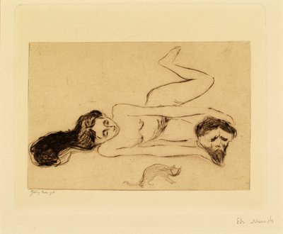 猫 作： Edvard Munch