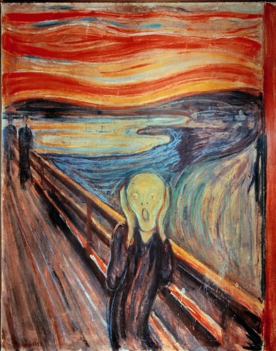 叫び 作： Edvard Munch