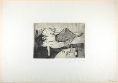 翌日 作： Edvard Munch
