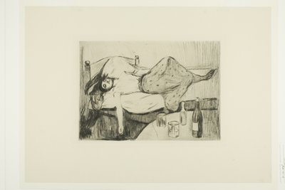 翌日 作： Edvard Munch