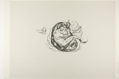 蛇は殺される 作： Edvard Munch