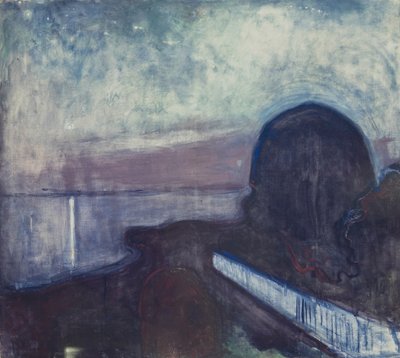 星空の夜 作： Edvard Munch