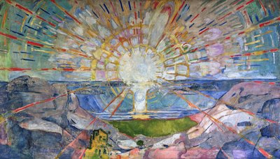 太陽 作： Edvard Munch