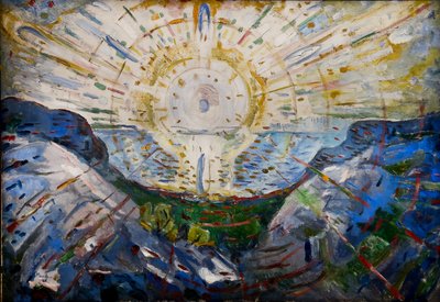 太陽 作： Edvard Munch