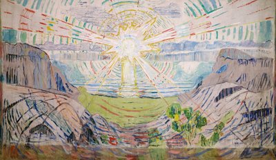 太陽 作： Edvard Munch