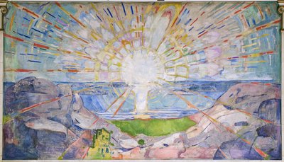 太陽 作： Edvard Munch