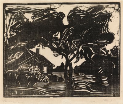 木 作： Edvard Munch