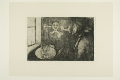 面と向かって 作： Edvard Munch
