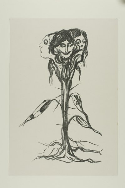 ビネット:アマリリス 作： Edvard Munch