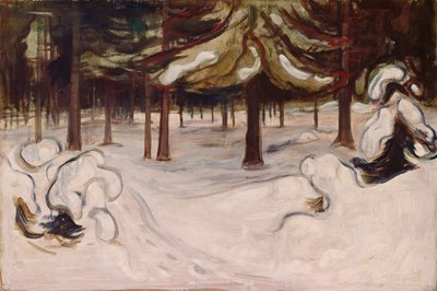 冬 作： Edvard Munch