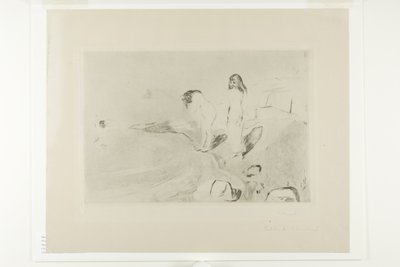 女性の入浴 作： Edvard Munch