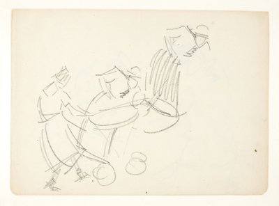 ランゲリーニ絵の人物研究 作： Edvard Weie