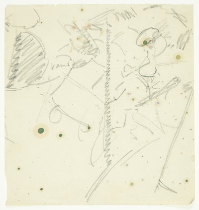 ランゲリーニ絵の構図研究 作： Edvard Weie