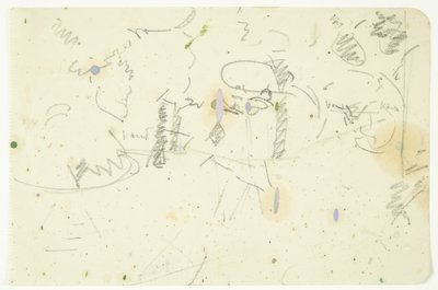 ランゲリーニ絵の構図研究 作： Edvard Weie